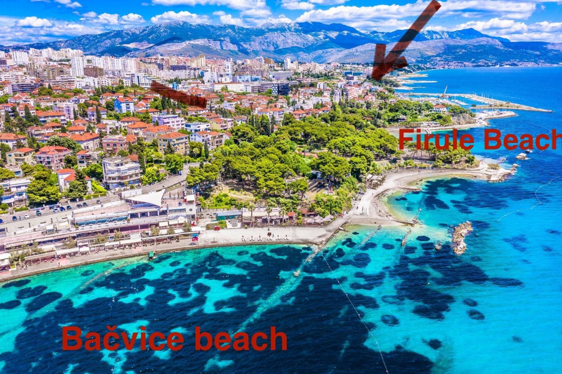 Beachside Apartment Attico Split Exterior photo